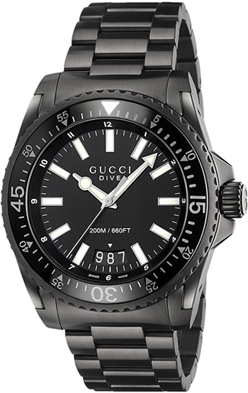 GUCCI DIVE （45MM）未使用に近い Gucci Dive Watch 45mm - New Watches | Manfredi Jewels
